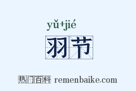 羽节是什么意思的图片